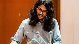Aayush Patel, Junior Percussion Recital Oct 8 (1:00)
